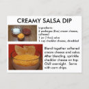 Recherche de salsa cartes postales Recette