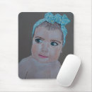 Recherche de portrait tapis souris Peinture