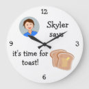 Suche nach breakfast poster wanduhren Toast