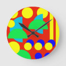 Recherche de abstrait coloré horloges Géométrique