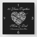 Suche nach eltern wanduhren Silber