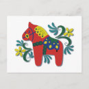Recherche de décor cheval cartes postales Suède