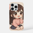 Recherche de mignonne de chibi fille iphone coques Anime