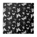 Recherche de papillon blanc carreaux Noir et blanc