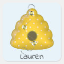 Recherche de reine des abeilles autocollants Ruche