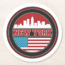 Recherche de new york dessous de verres Typographie