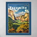 Recherche de vintage yosemite posters Rétro