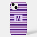Recherche de rayures violettes iphone coques Monogramme