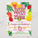 Recherche de tutti frutti invitations D'anniversaire