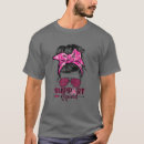 Recherche de messy bun tshirts Équipe