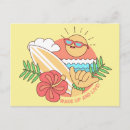 Recherche de surfer cartes postales Illustration
