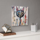 Recherche de chat humoristique horloges Félin