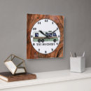 Recherche de faux bois horloges Mur