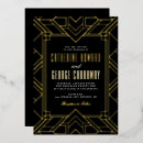 Recherche de gatsby mariage invitations Élégant