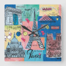 Suche nach eiffelturm paris frankreich wanduhren Reise