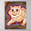 Suche nach psychedelische katze poster Bunt