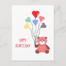 Suche nach rosa teddybär postkarten Niedlich