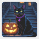 Suche nach schwarze katze halloween aufkleber Schwarzkatze