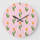 Recherche de fleurs de tulipes horloges Rose
