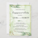 Recherche de eucalyptus fiançailles invitations Floral