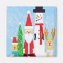 Recherche de conceptions graphiques magnets Décorations de noël