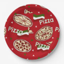 Recherche de pizza assiettes en papier Tranche