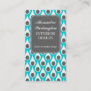 Recherche de bleu paon cartes visite À la mode