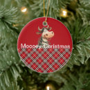 Suche nach weihnachtskuh ornamente Spaß