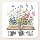 Recherche de livres vintages dessous de verres Floral