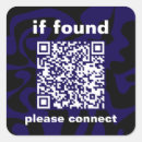 Suche nach verloren aufkleber Qr code