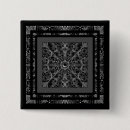 Recherche de mariage gothique badges Noir