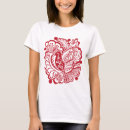 Suche nach papierschnitt tshirts Rot