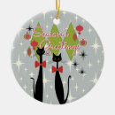 Recherche de mid century christmas decor Retro