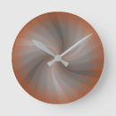 Recherche de cuivre horloges Gris