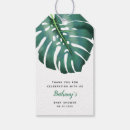 Recherche de tropical étiquettes cadeau Baby shower