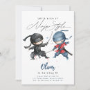 Recherche de ninja invitations Parti commun ninja