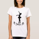 Recherche de silhouettes tshirts Ballerine