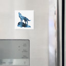 Suche nach wolf silhouette magnete Abstrakt
