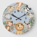 Recherche de safari horloges Animal sauvage