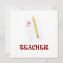 Suche nach lieblingslehrer karten Lehrerin