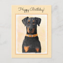 Suche nach dobermann pinscher postkarten Doberin