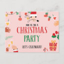 Recherche de père noël drôle cartes postales Parti