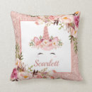 Recherche de licornes coussins Girl