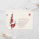 Recherche de fleurs de cerisier rouges invitations Couple