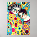 Suche nach verrückte katzen poster Abstrakt
