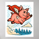 Suche nach flying pig poster Flugschwein
