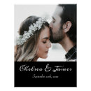 Recherche de date mariage posters Noir et blanc