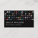 Suche nach dreieckige visitenkarten Abstrakt