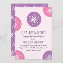 Recherche de purple noël invitations Moderne