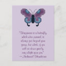 Recherche de bonheur cartes postales Bleu